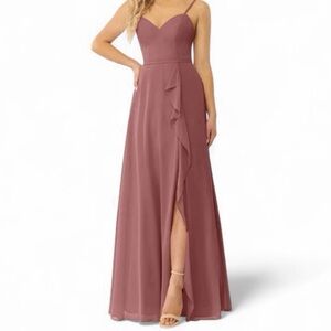 Azazie Desert Rose Bridesmaid Dress